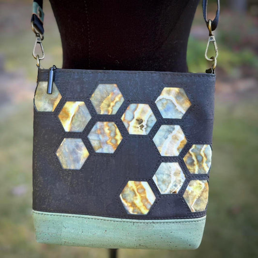 Honeycomb Mini Tote Crossbody