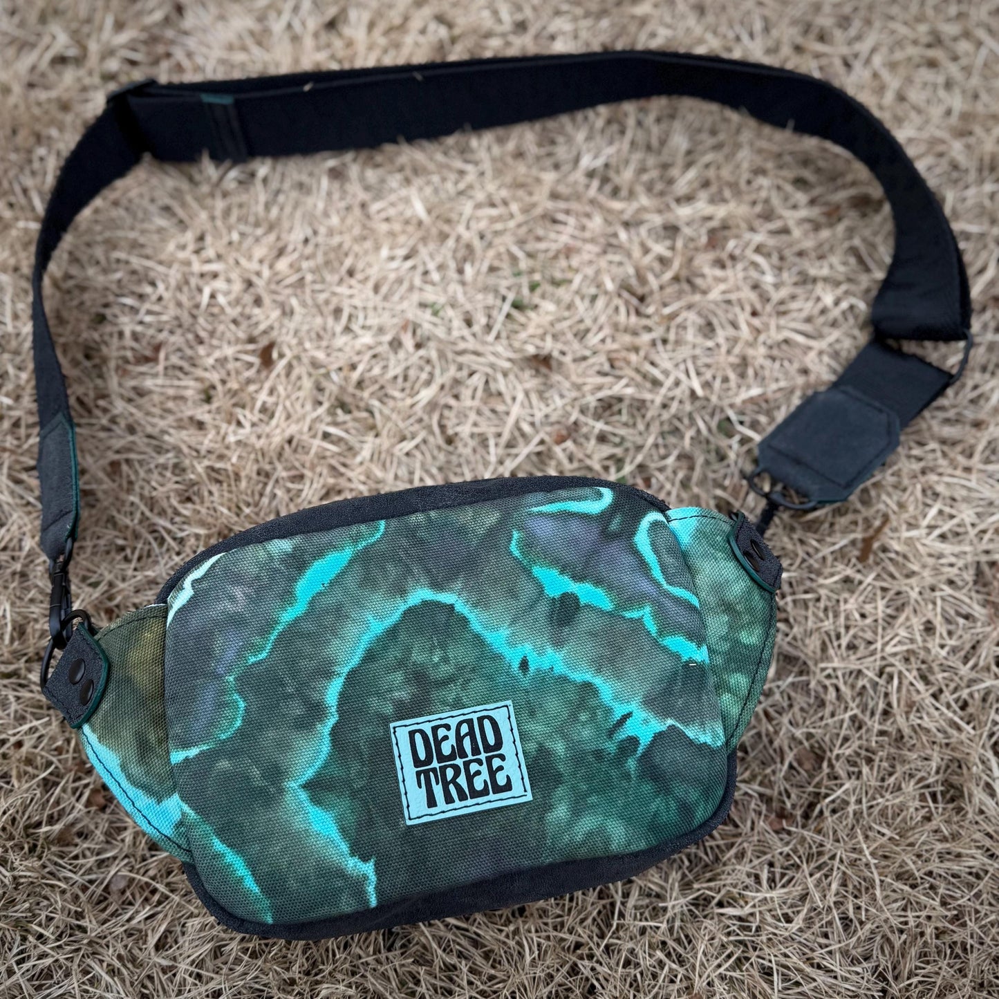 Black & Teal Geode Bag