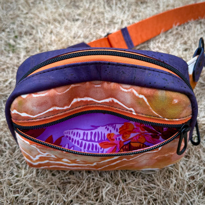 Orange & Purple Belt Bag