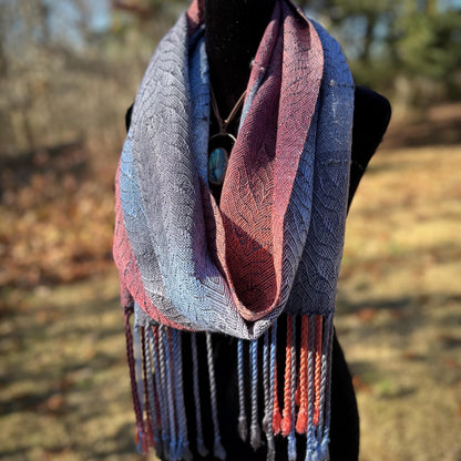As Above, So Below Handwoven Scarf