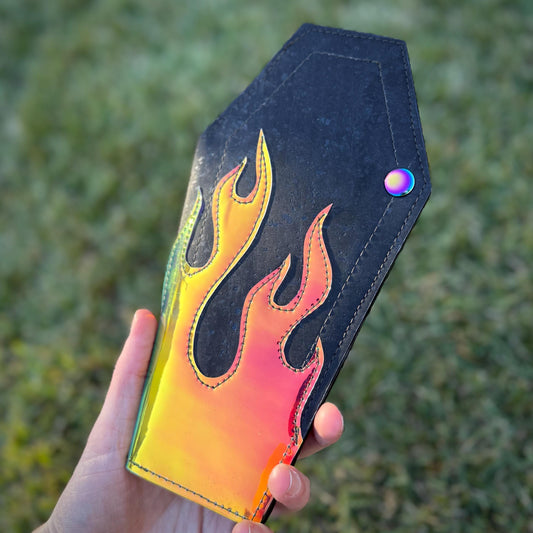 Flame Coffin Wallet