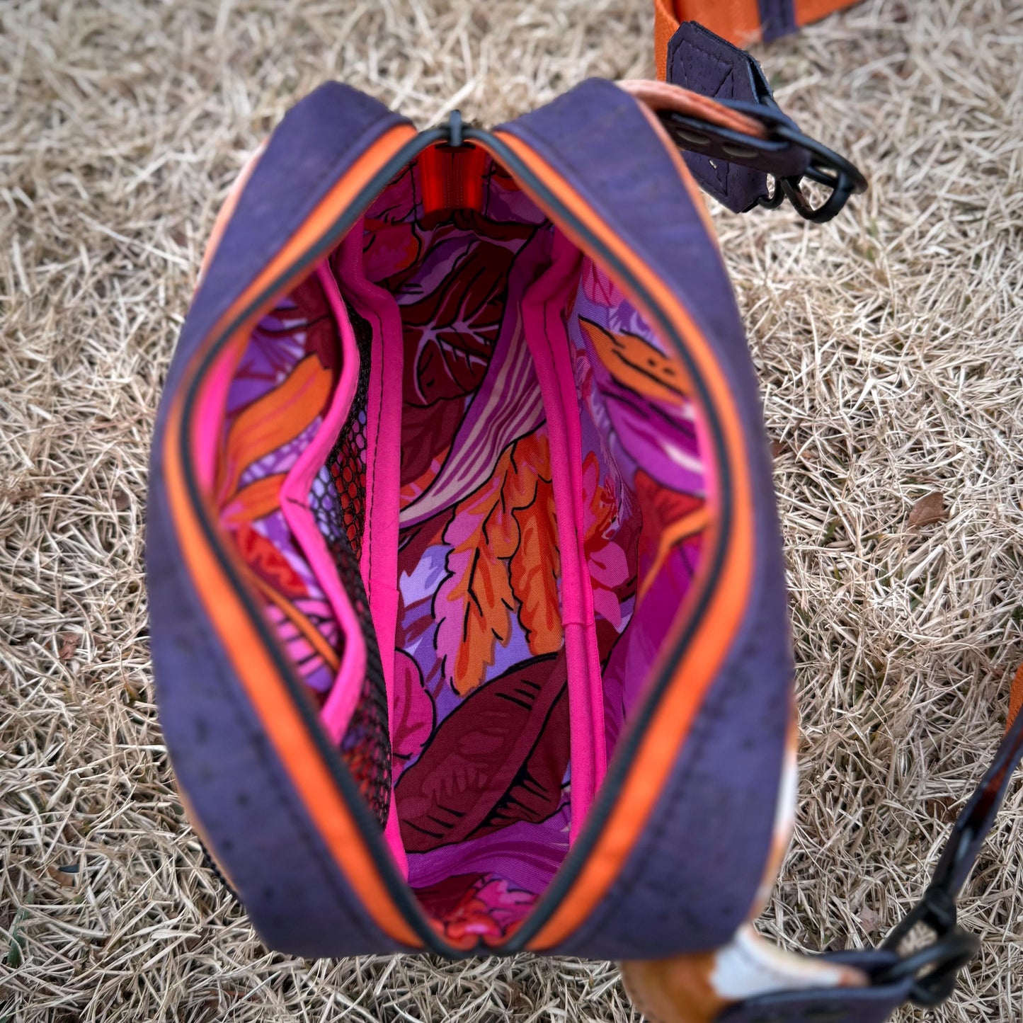 Orange & Purple Belt Bag