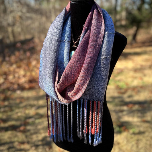 As Above, So Below Handwoven Scarf