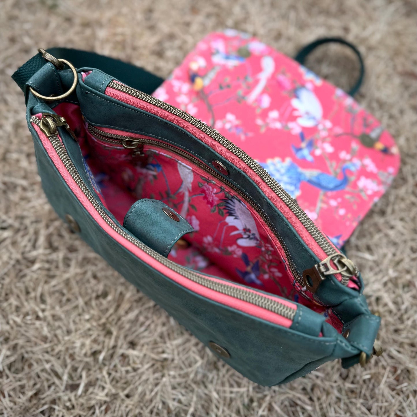 Birds of a Feather Crossbody Bag