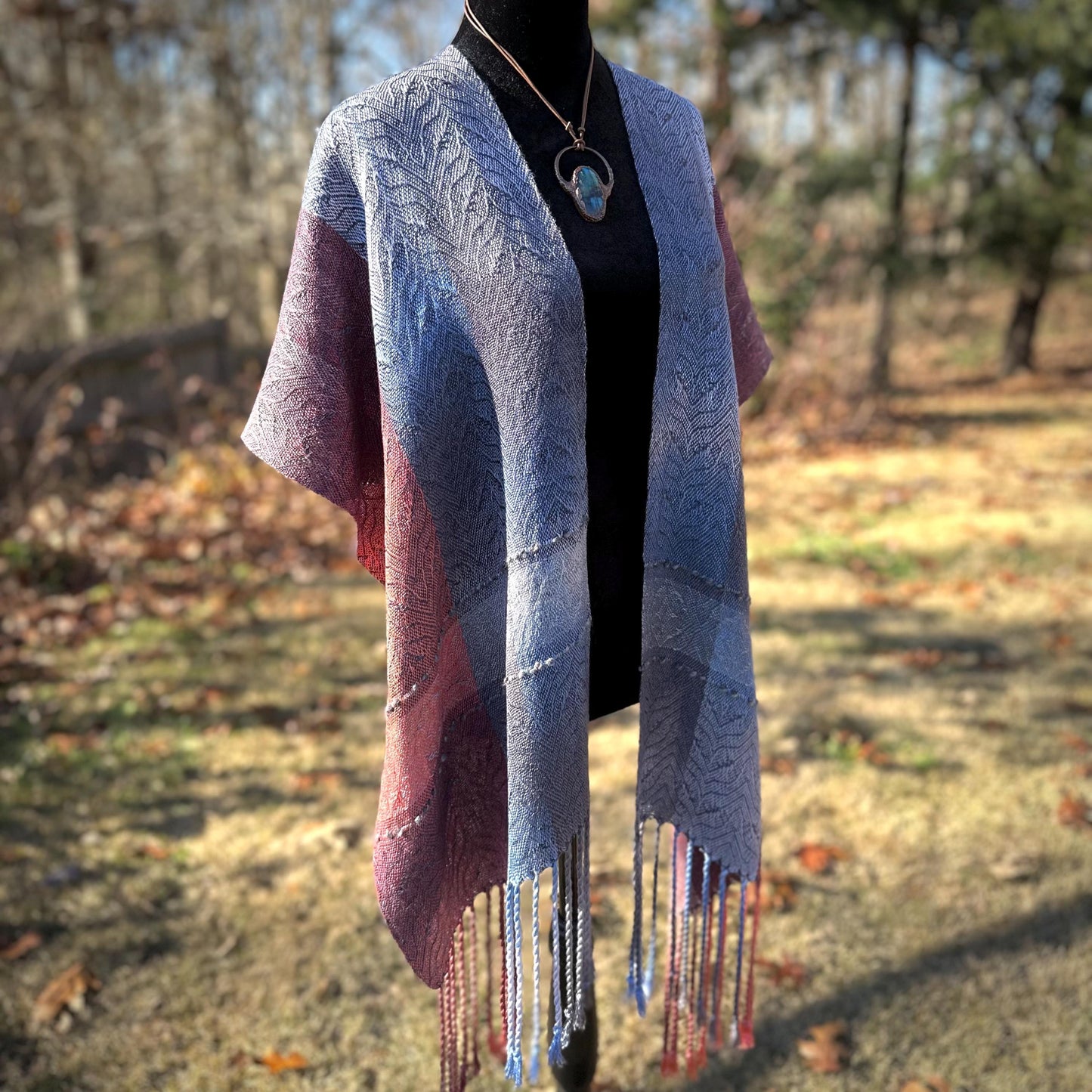 As Above, So Below Handwoven Scarf