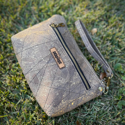 Moonphase Cork Wristlet