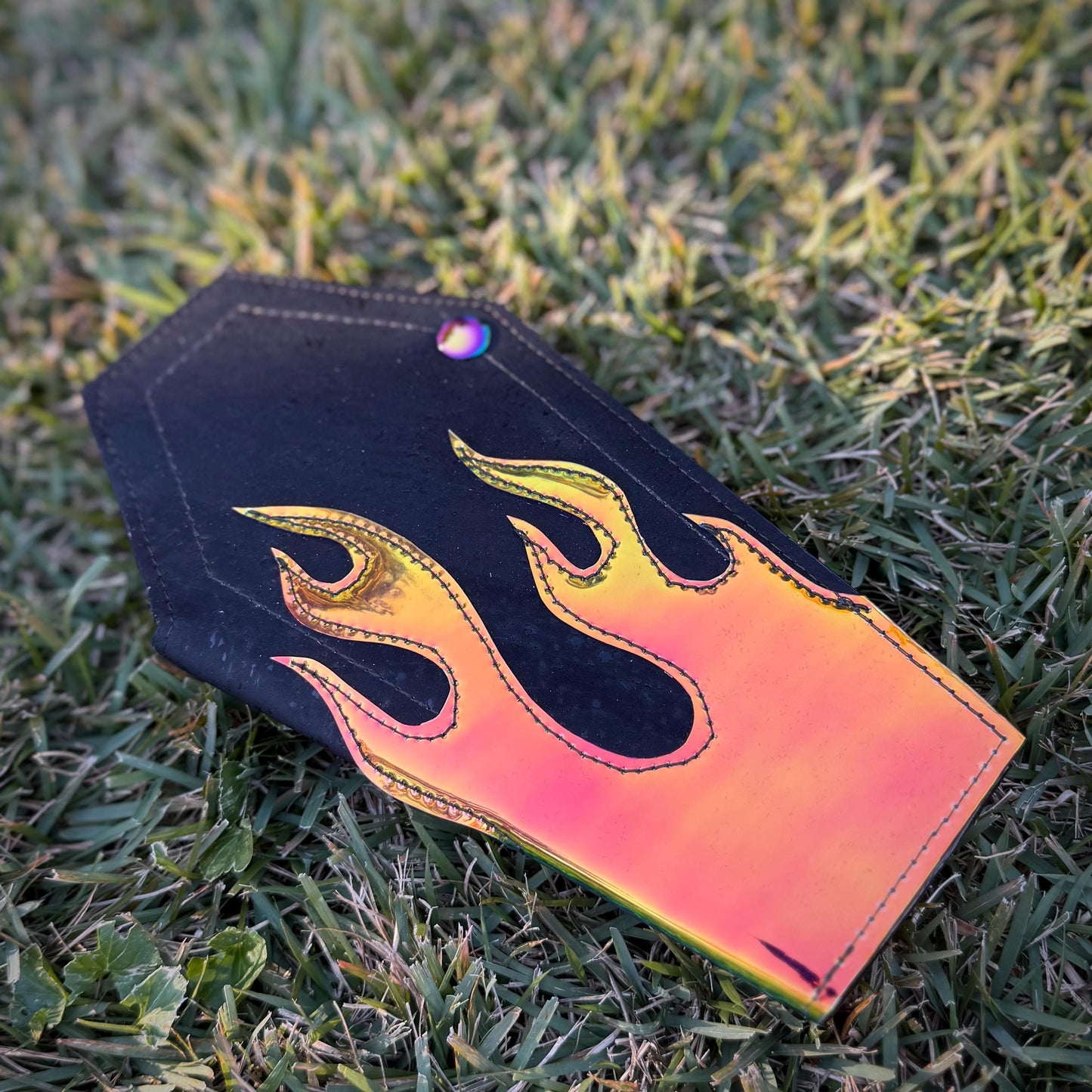 Flame Coffin Wallet