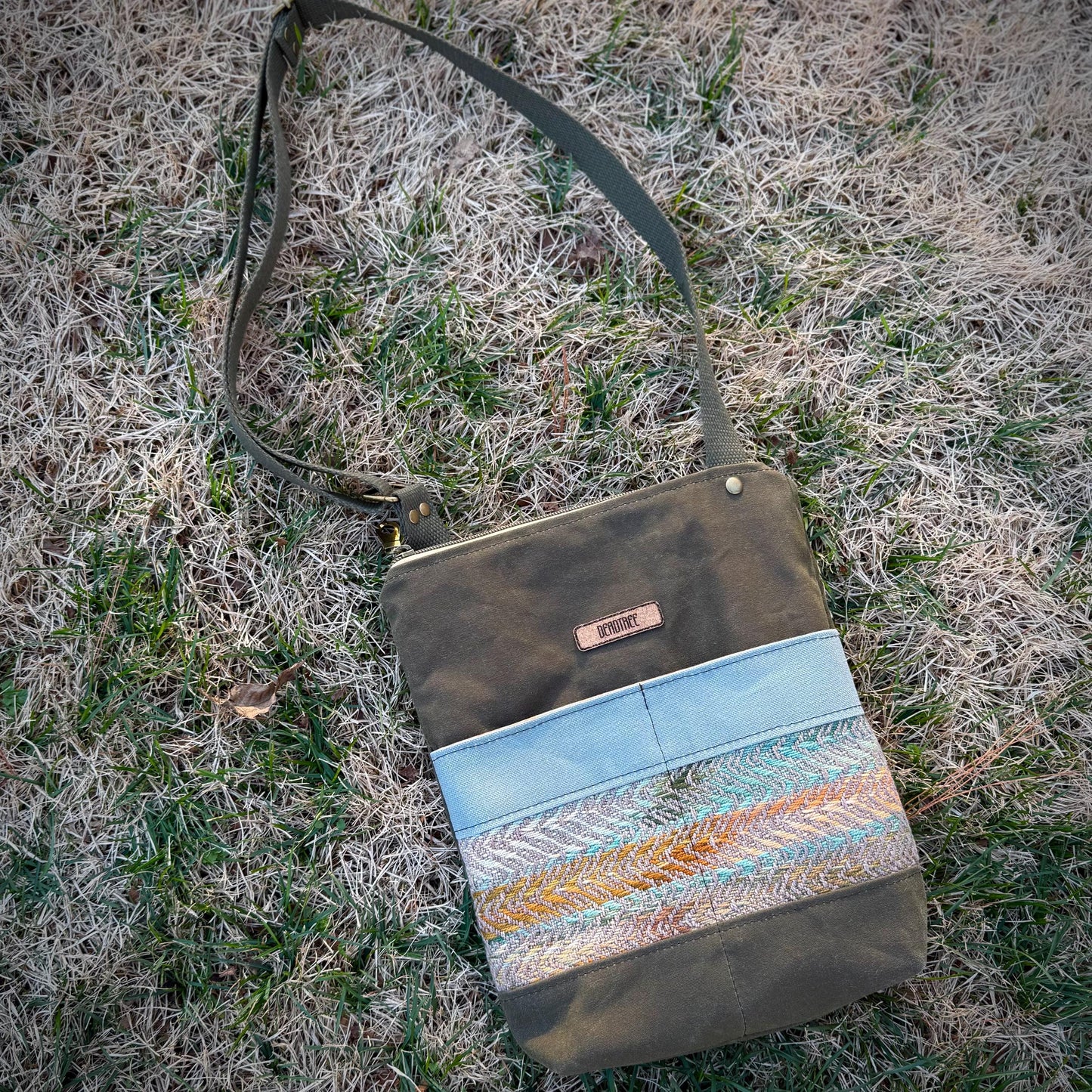 Earthtone Handwoven Crossbody