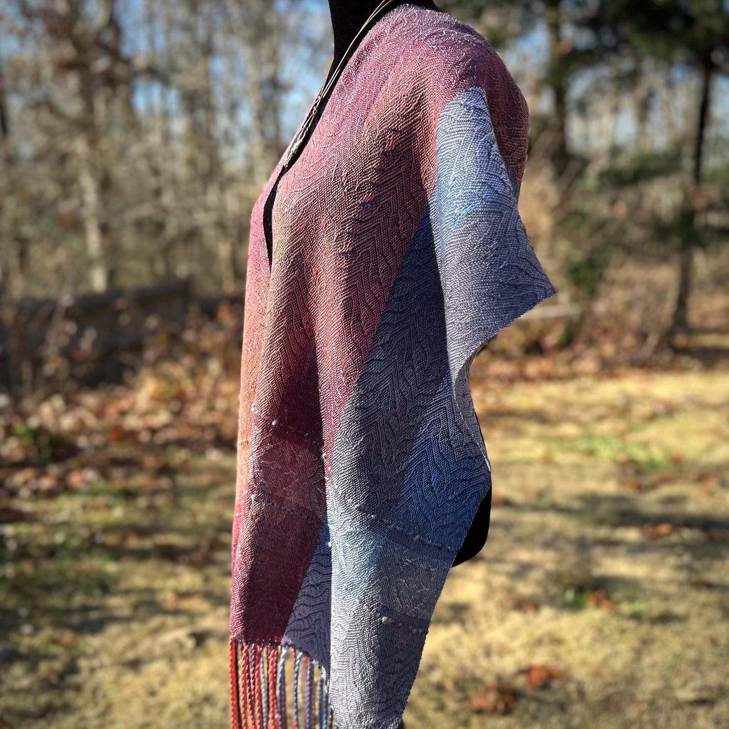 As Above, So Below Handwoven Scarf