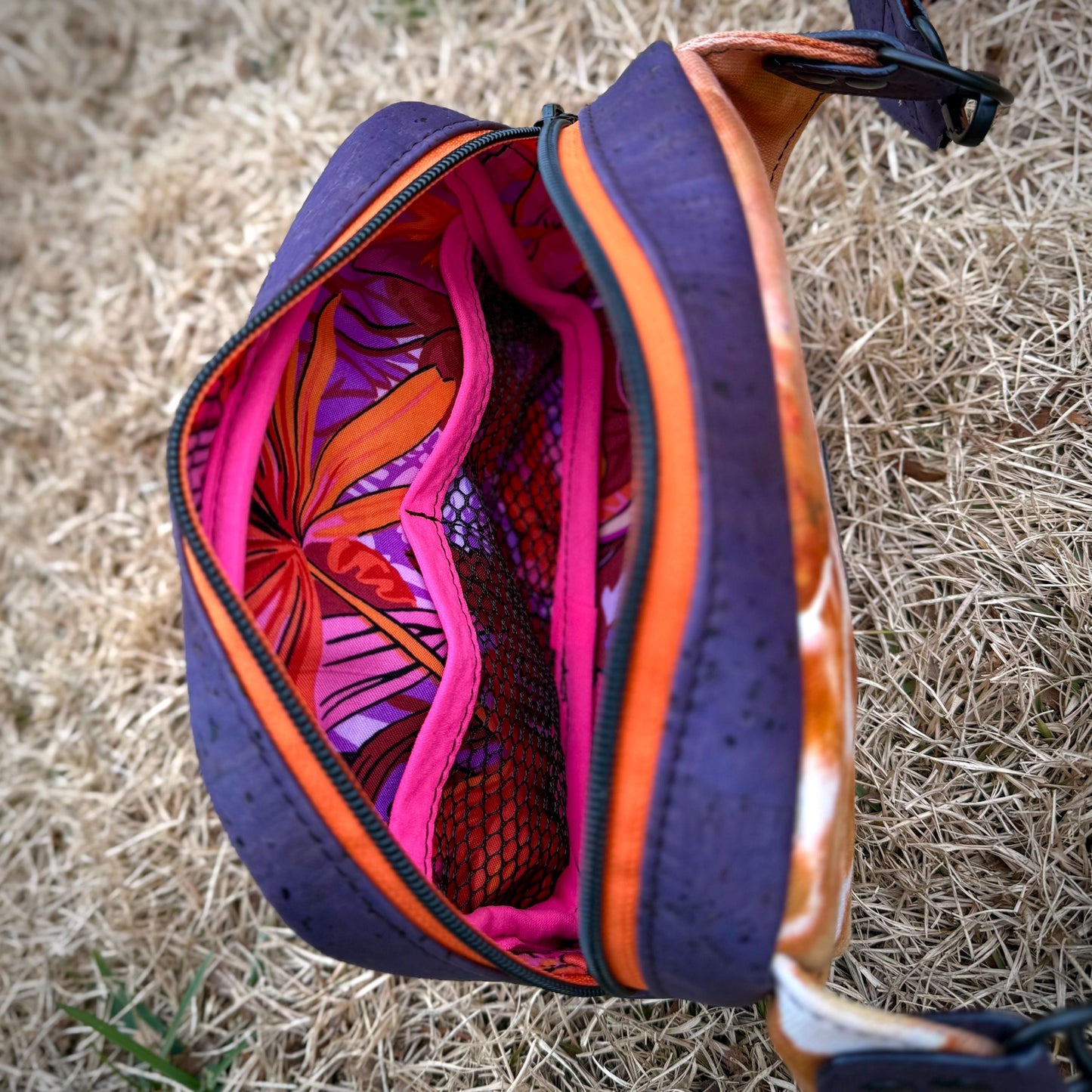 Orange & Purple Belt Bag