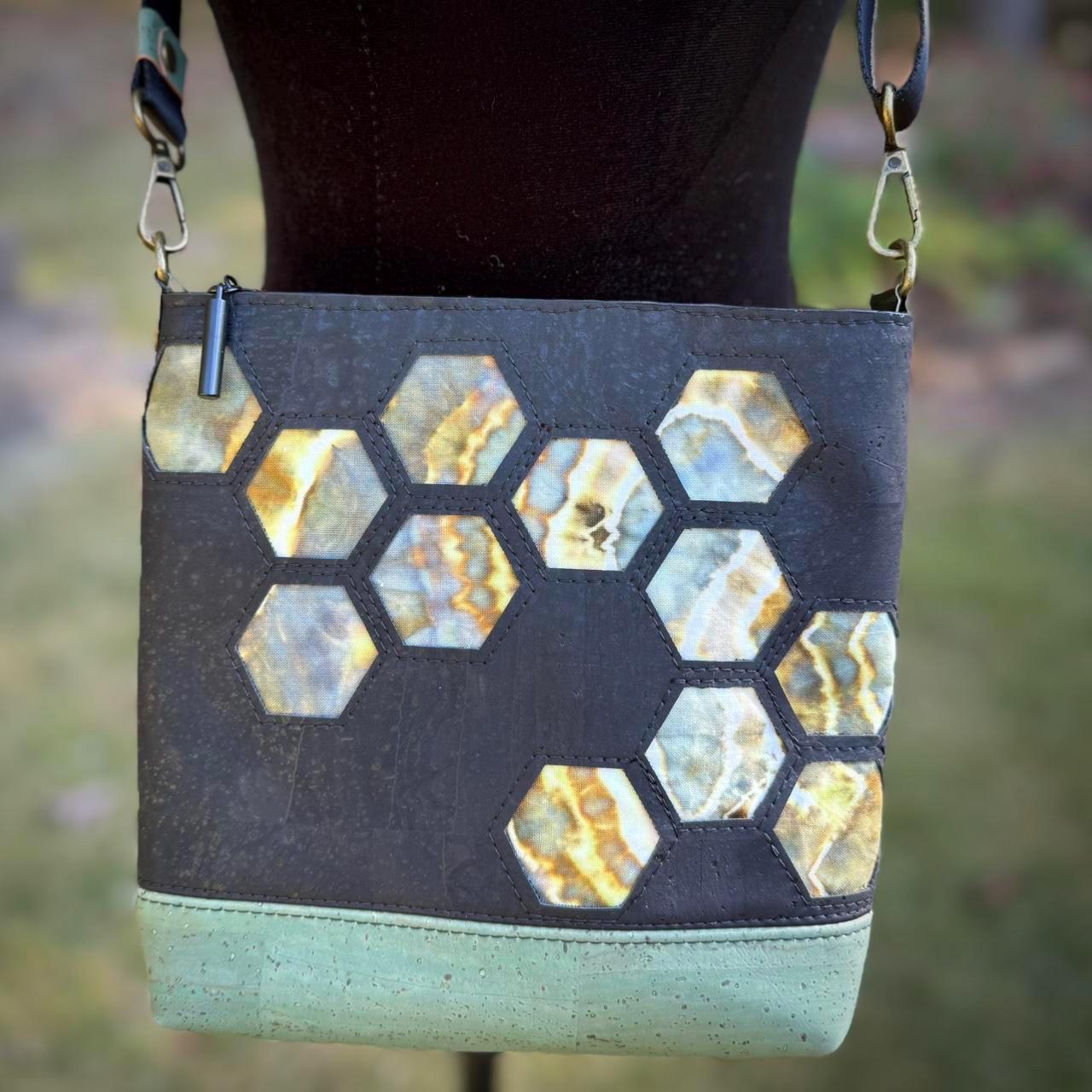 Honeycomb Mini Tote Crossbody