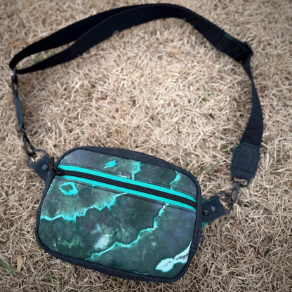 Black & Teal Geode Bag