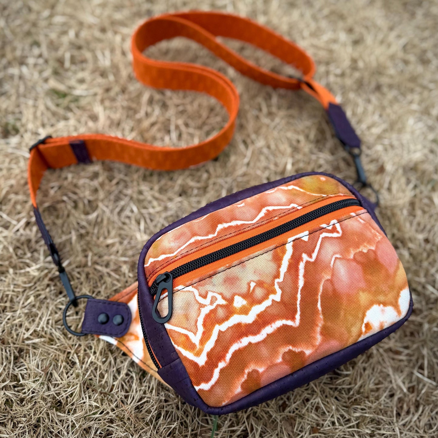 Orange & Purple Belt Bag