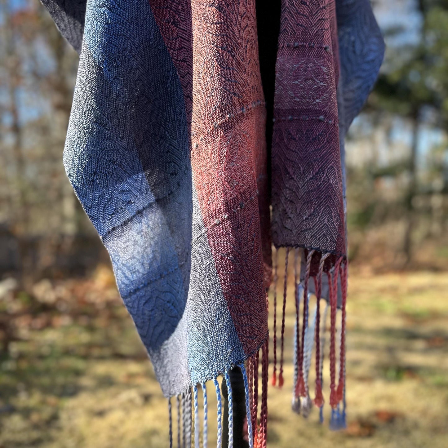 As Above, So Below Handwoven Scarf