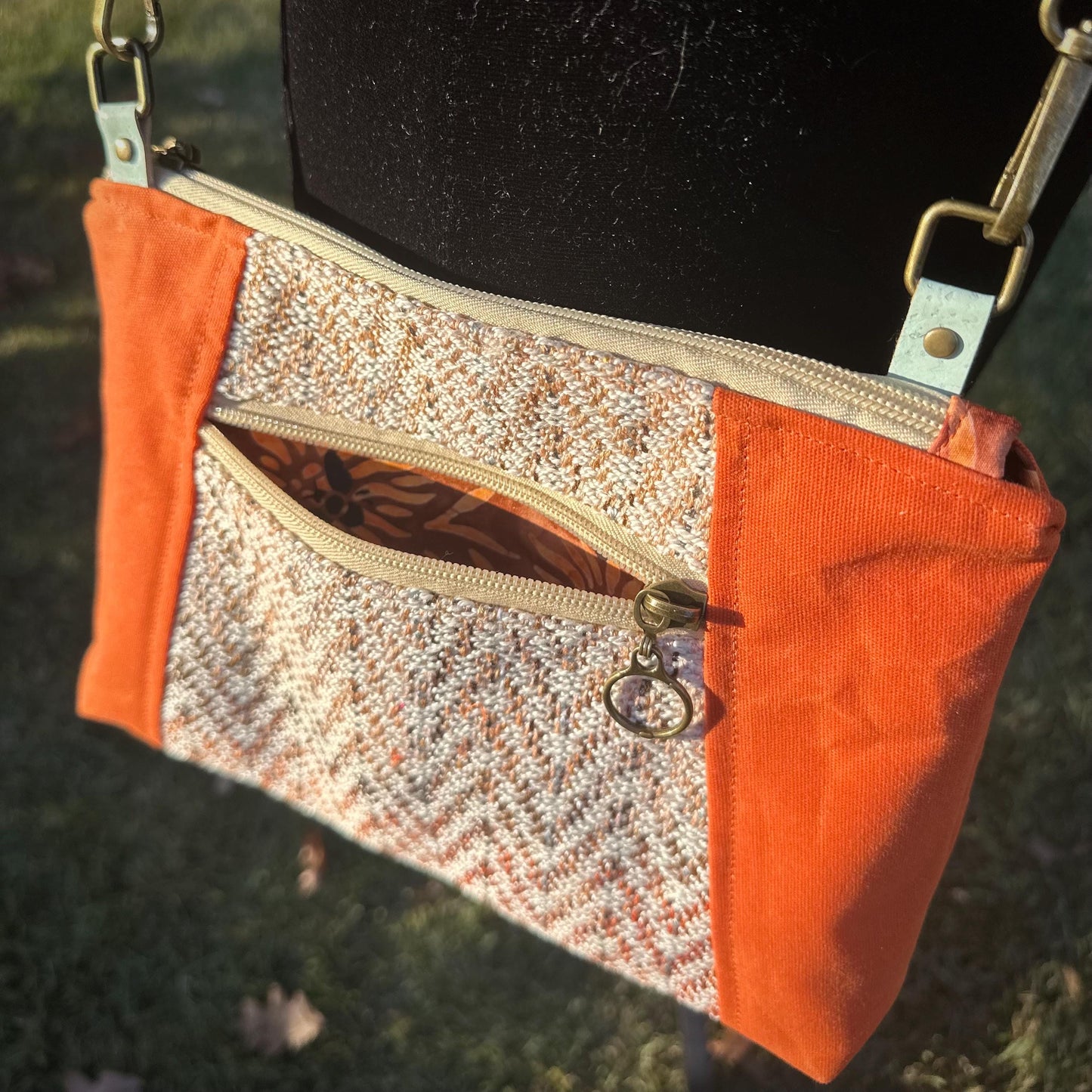 Handwoven Crossbody bag no.1