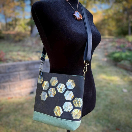 Honeycomb Mini Tote Crossbody